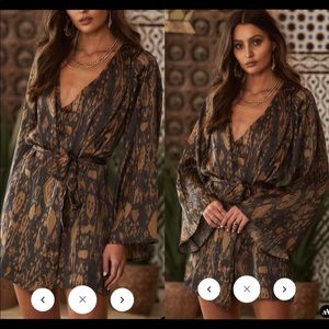 NWT 12th Tribe kimono dress